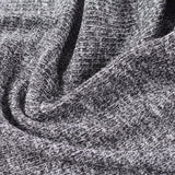 Black Marl Knit, Poly-Viscose — photo 2