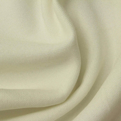 Polyester Stretch Linen-Look Fabric, 247 gsm, 150 cm — Beige