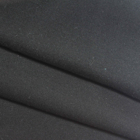 Viscose Nylon Stretch Ponte Knit Fabric, 390 gsm, 160 cm — Grey