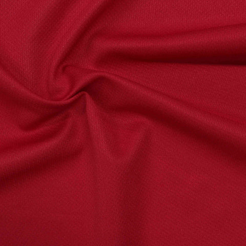 100% Polyester Mesh Fabric, 144 gsm, 160 cm — Red