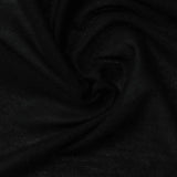 Polyester Stretch Chunky Knit Fabric, 160 gsm, 160 cm — Black — photo 2