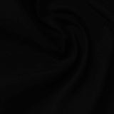 Tencel Lyocell Polyester Woven Fabric, 180 gsm, 145 cm — Black — photo 2
