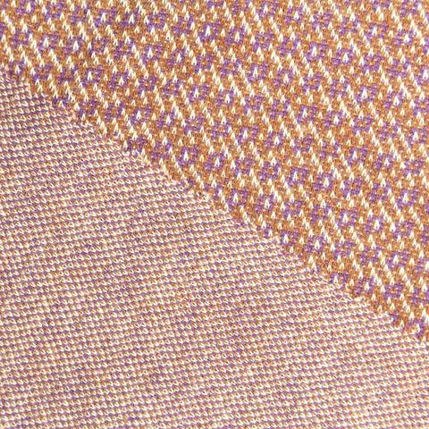 Brown Houndstooth Jacquard, Poly-Cotton