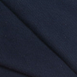 Rib Knit Fabric, 380 gsm, 112 cm — Navy — photo 2