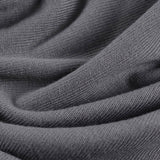 Polyester Viscose Stretch Chunky Knit Fabric, 200 gsm — Grey — photo 2