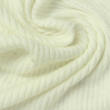 Viscose Polyester Stretch Rib Knit Fabric, 325 gsm, 145 cm — Beige — photo 2