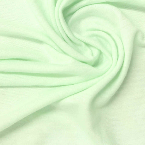 Polyester Viscose Stretch Jersey Knit Fabric, 150 gsm — Green, ref EF-254329
