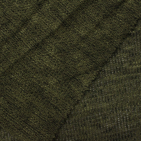 Chunky Knit Fabric, 142 gsm, 170 cm — Khaki