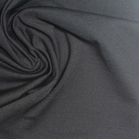 Nylon Stretch Jersey Knit Fabric, 190 gsm, 150 cm — Grey