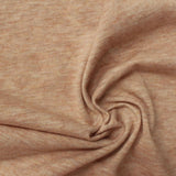 Polyester Cotton Jersey Knit Fabric, 140 gsm, 170 cm — Beige — photo 2