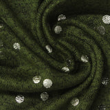 Silver Dots Jersey Knit, Viscose-Poly — photo 2