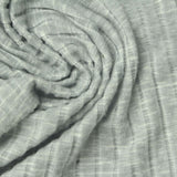 Printed Polyester Stretch Rib Knit Fabric, 144 gsm, 156 cm — Grey — photo 2
