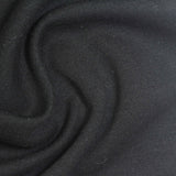 Polyester Cotton Scuba Knit Fabric, 310 gsm — Black — photo 2