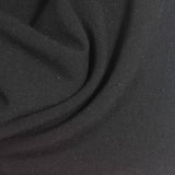 Polyester Viscose Stretch Woven Fabric, 240 gsm, 150 cm — Black — photo 2