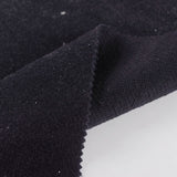 Polyester Cotton Interlock Knit Fabric, 317 gsm — Black — photo 2