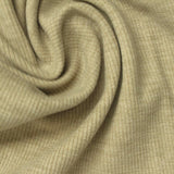 Viscose Polyester Blend Stretch Knit Fabric, 280 gsm, 185 cm — Khaki — photo 2