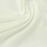 100% Polyester Linen-Look Fabric, 67 gsm, 180 cm — White — photo 2