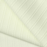 Beige Textured Rib Knit, Polyester — photo 2