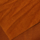 Brushed Polyester Cotton French Terry Fabric, 275 gsm, 185 cm — Brown — photo 2