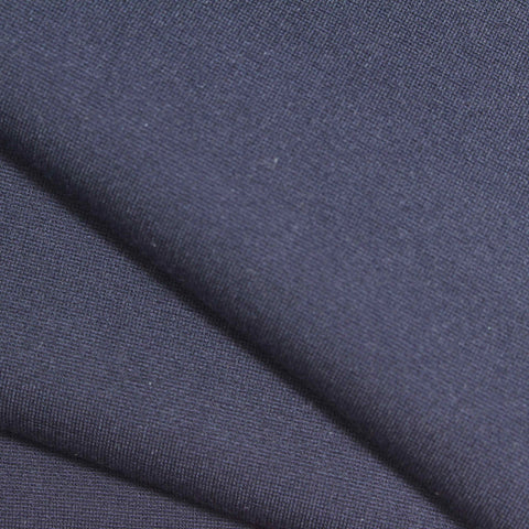 Blue Marl Ponte Knit, Viscose-Nylon