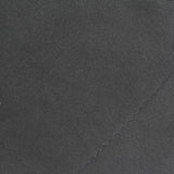 Polyester Stretch Sateen Fabric, 210 gsm, 155 cm — Black — photo 2
