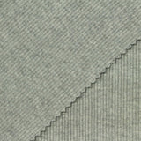 Grey Marl Rib Knit, Cotton-Poly — photo 2