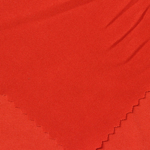 Polyester Stretch Milk Silk Knit Fabric, 185 gsm, 160 cm — Orange