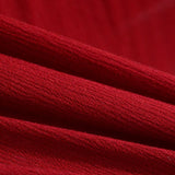 100% Viscose Crepe Fabric, 130 gsm, 130 cm — Red — photo 2