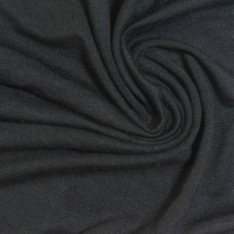 Viscose Stretch Jersey Knit Fabric, 220 gsm, 166 cm — Grey