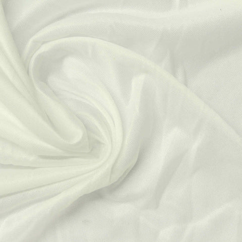 100% Polyester Jersey Knit Fabric, 88 gsm, 160 cm — White