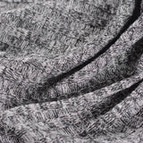 Grey Heathered-Marl Rib Knit, Poly-Viscose — photo 2