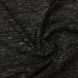 Dark Grey Marl Jersey Knit, Poly-Cotton — photo 2