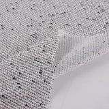 Light Grey Marl Interlock Knit, Polyester — photo 2