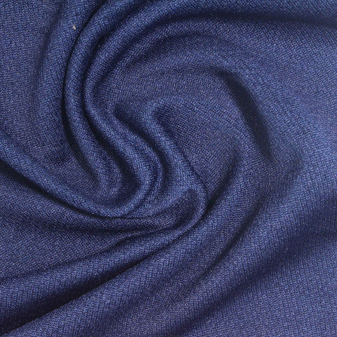 Blue Marl Jacquard, Polyester, 145 gsm