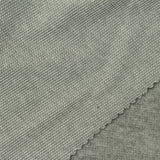 Grey Marl Rib Knit, Poly-Viscose — photo 2