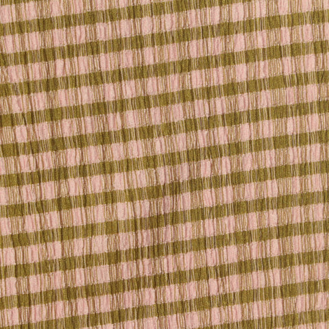 Pink Stripe Warp Knit