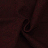 Dark Red Marl Twill, Cotton-Poly — photo 2
