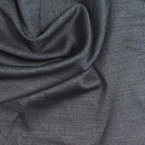 Dark Grey Heathered-Marl Jersey Knit, Polyester — photo 2