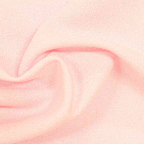 100% Polyester Linen-Look Fabric, 203 gsm — Pink