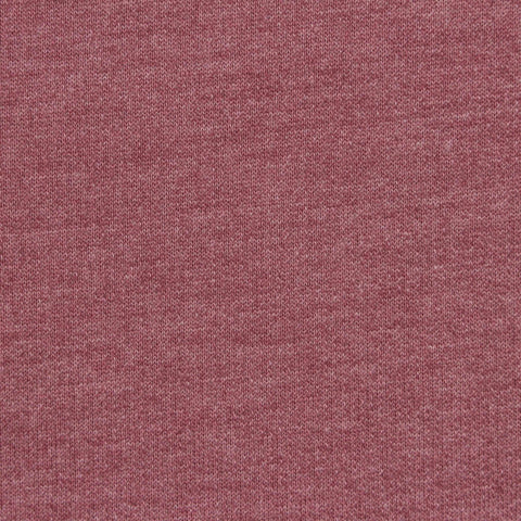 Pink Marl French Terry, Poly-Cotton, 190 gsm