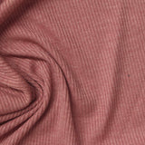 Pink Marl Rib Knit, Poly-Viscose — photo 2