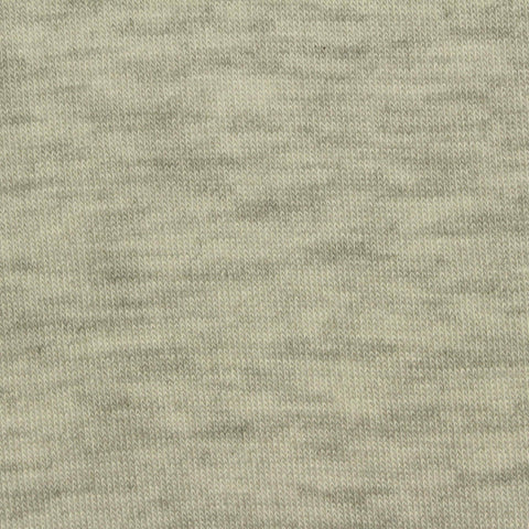 Light Grey Marl Jersey Knit, Viscose, 140 gsm