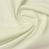 Polyester Cotton French Terry Fabric, 275 gsm, 160 cm — White — photo 2