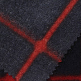 Red Check Fleece, Polyester — photo 2