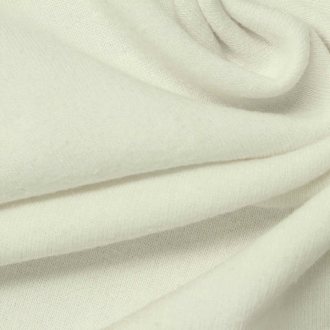 Cotton Polyester French Terry Fabric, 250 gsm — Beige