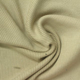 Viscose Stretch Rib Knit Fabric, 380 gsm, 135 cm — Khaki — photo 2
