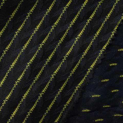 Yellow Dash Jacquard, Polyester