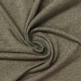 Olive Marl Jersey Knit, Cotton-Poly — photo 2