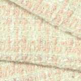 Cream Check Bouclé, Polyester — photo 2