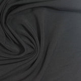 Viscose Stretch Jersey Knit Fabric, 210 gsm, 160 cm — Black — photo 2